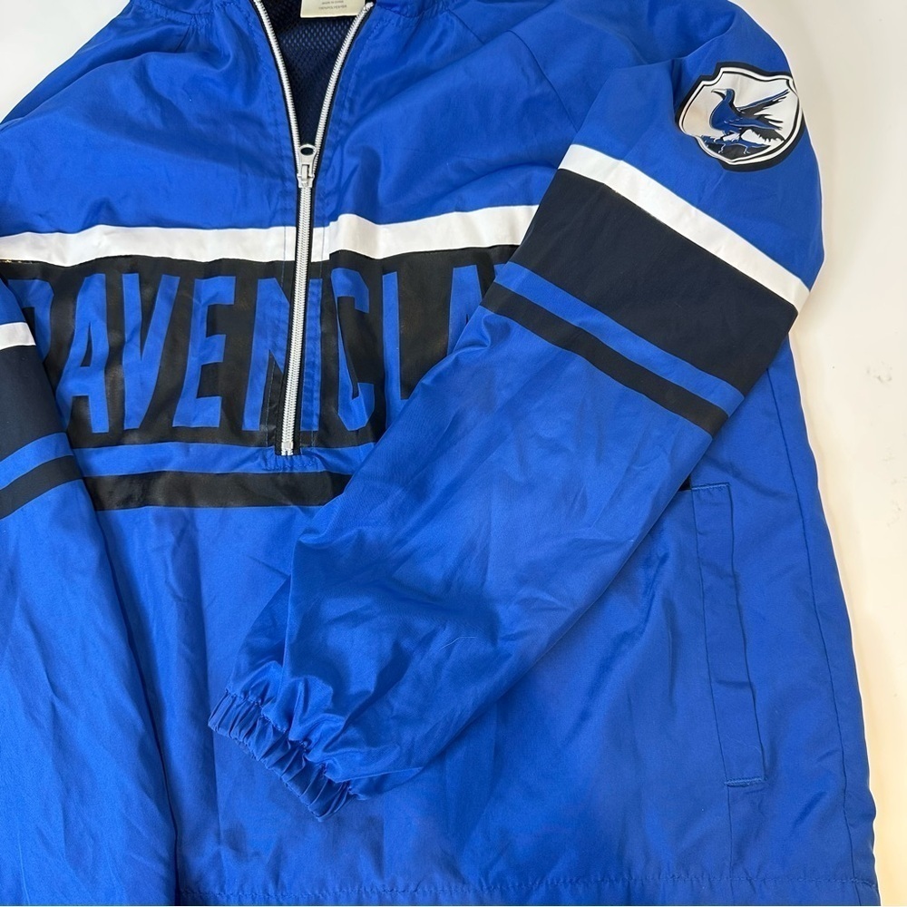Harry Potter Ravenclaw jacket windbreaker hooded Pullover - Picture 7 of 9